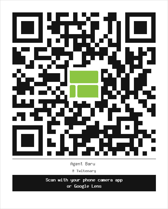 QR Code for Agent Baru 