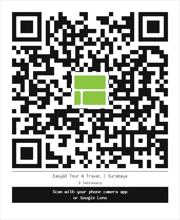 QR Code for EasyGO Tour & TraveL | Surabaya