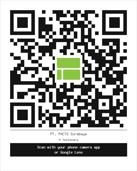 QR Code for PT. PACTO Surabaya