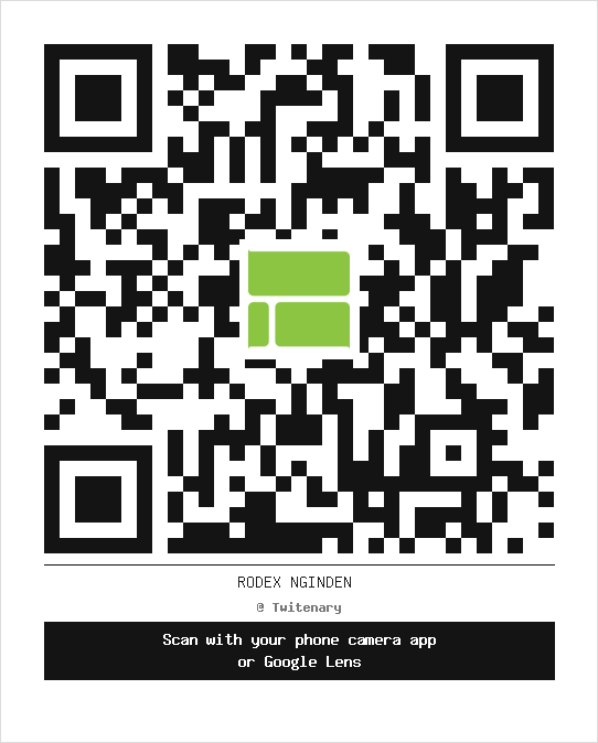 QR Code for RODEX NGINDEN 